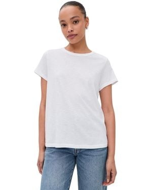 Marine Layer Tried And True Crew Tee - White