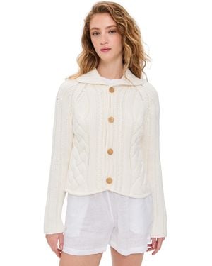 Frank & Eileen Mini Cardigan - White