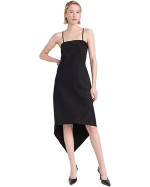 Helmut Lang Scarf Hem Dress - Black