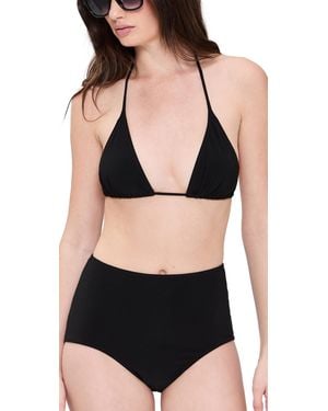 Norma Kamali String Bra - Black