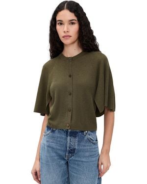 FRAME The Flounce Sweater - Green