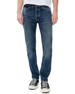 Nudie Jeans Solid Ollie Slim Jeans - Blue