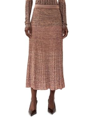 Zimmermann Mouline Rib Midi Skirt - Multicolor