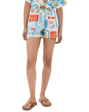 Le Bos Cecilla Boxer Shorts - Blue