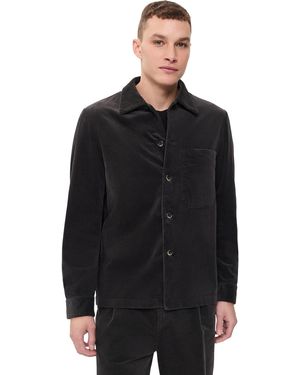 Barena Cedrone Corduroy Shirt Jacket - Black