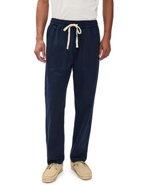 McTavish Twill Pull On Pants - Blue