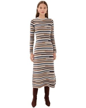 Veronica Beard Sanders Knit Dress - Multicolor