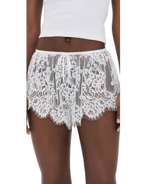 KAT THE LABEL Emerson Shorts - White