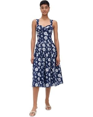 Amanda Uprichard Abernathy Dress - Blue