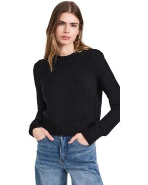 La Ligne Solid Mini Marin Sweater - Black