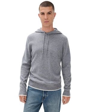 Redvanly Quincy Cashmere Hoodie - Gray