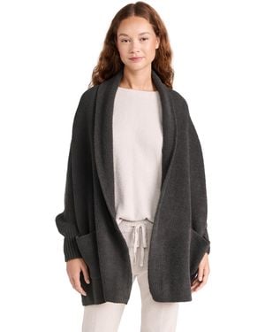 Barefoot Dreams Cozychic Blanket Wrap - Black