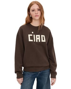 Clare V. Oversized Sweatshirt - Black