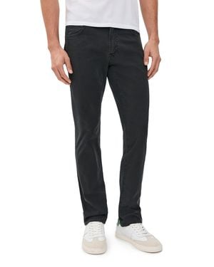 Citizens of Humanity Gage Classic Straight Italian Canvas Jeans - Black