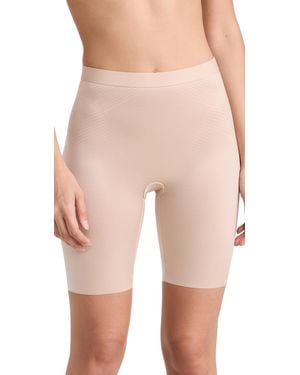 Spanx Shape Invisible Mid-Thigh Short - Pink