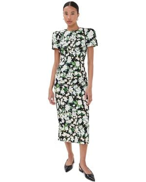 Kika Vargas Sygne Magnolia Cotton Dress - White