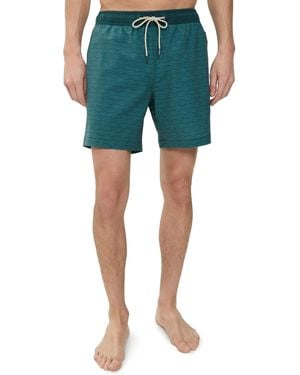 Fair Harbor The Bayberry Swim Trunks 7 - Blue