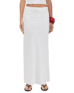 Lioness Hudson Satin Maxi - White