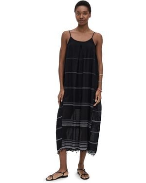 lemlem Leliti Slip Dress - Black
