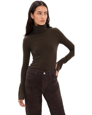 Jonathan Simkhai Fenwick Cashmere Turtleneck Pullover - Black