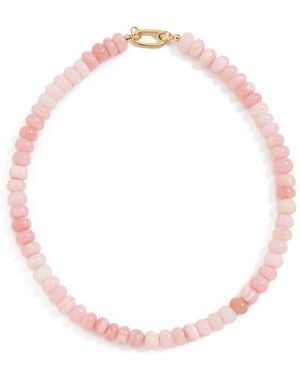 Hart Opal Gemstone Necklace - White