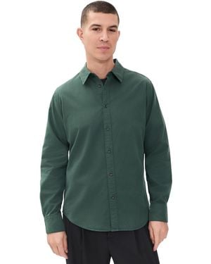Rag & Bone Overdyed Tomlin Shirt - Green