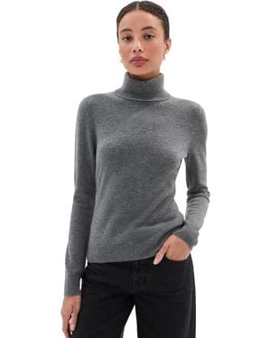 Le Bos Resa Turtleneck Cashmere Sweater - Gray