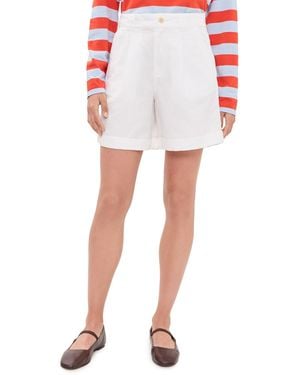 Alex Mill Lucie Linen Cotton Shorts - White