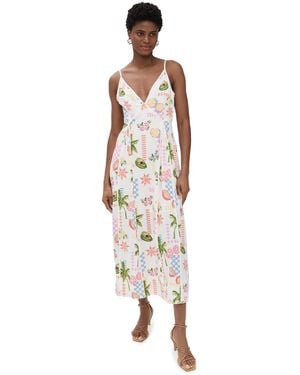 MINKPINK Gracie Panel Midi Dress - Multicolor