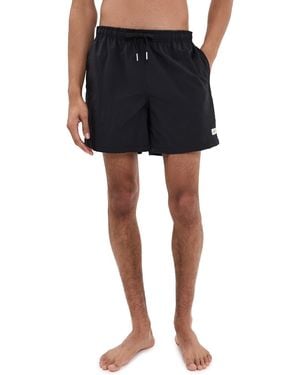 Bather Solid Swim Trunks 5 - Black