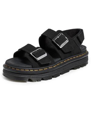 Dr. Martens Zebzag Sandals - Black