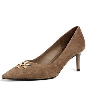 Tory Burch Charlie Quilted Pumps - Brown