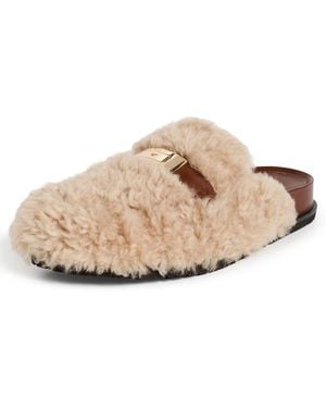 Tory Burch Leelee Mules - White