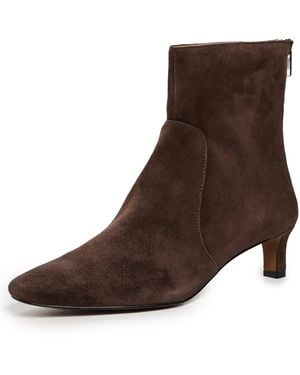 Madewell The Dimes Kitten Heel Boots - Brown