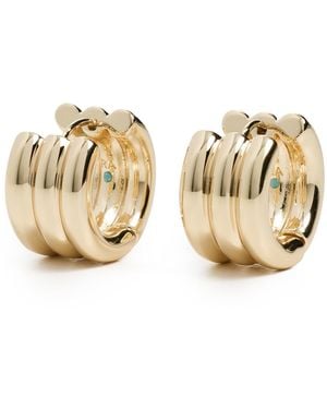 Roxanne Assoulin The Triple Tube Huggie Earrings - Multicolor