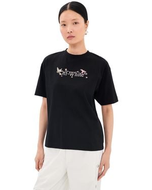 Off-White c/o Virgil Abloh Dream Arrow Skate Short Sleeve Tee - Black