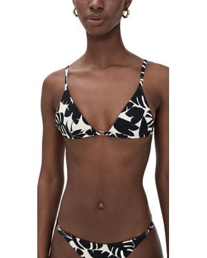 Anine Bing Bellamy Bikini Top - Brown