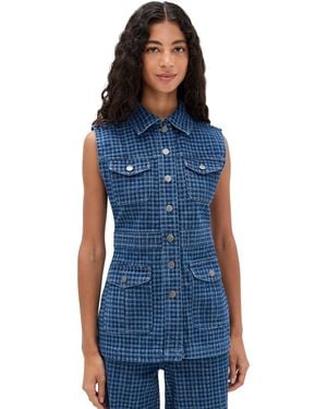 seventy + mochi Ani Vest - Blue