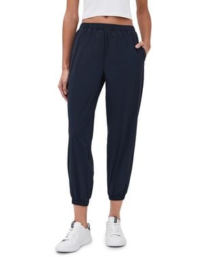 Splits59 Megan Woven Nylon Sweatpants - Blue