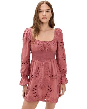 Saylor Lex Mini Dress - Red