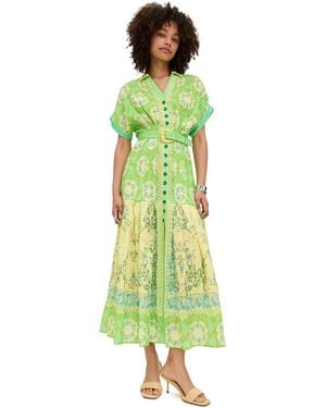 Saloni Riya B Dress - Green