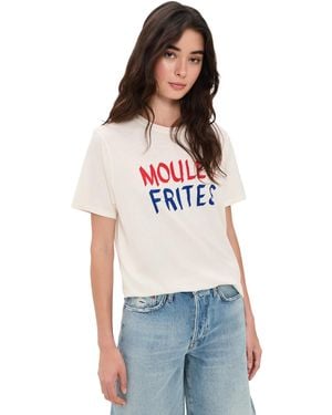 Clare V. Moules Frites Original Tee - Natural