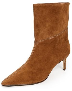 Alexandre Birman Malva Booties - Brown