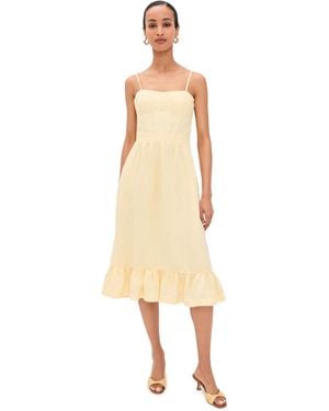 ANDRES OTALORA Inspiras Linen Dress - Natural
