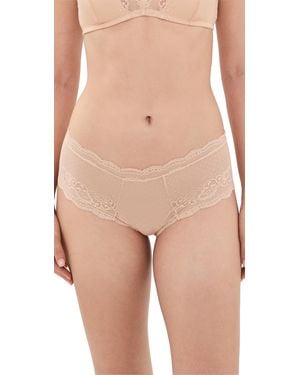 Eberjey Anouk Classic Lace Thong - Pink