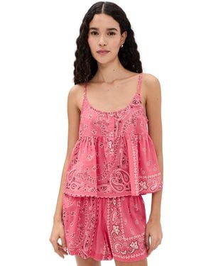 The Great The Nighttime Camisole - Red