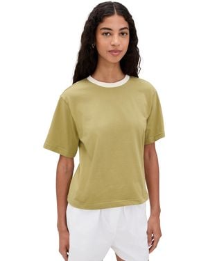 Le Bos Rory Ringer Tee - Green
