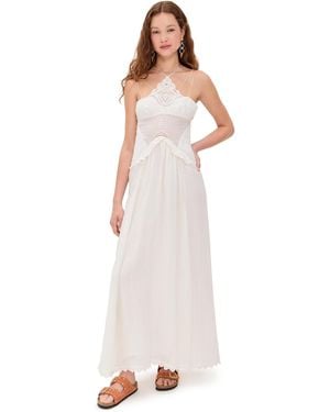 Isabel Marant Lindy Maxi Dress - White