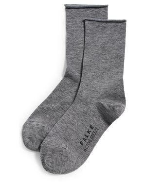 FALKE Active Breeze Roll Top Socks - Gray