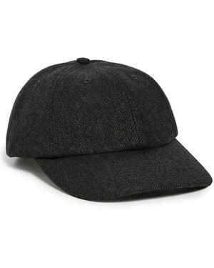 Norse Projects Nobel Wool Sports Cap - Black